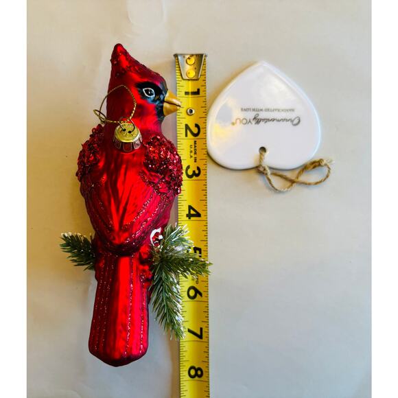 Robert Stanley Cardinal Ornament Red Bird and I am Always With You Ornaments - Picture 4 of 7
